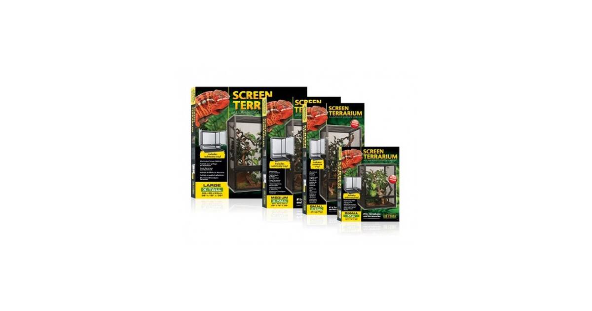 Exo Terra Screen Terrarium Small/Tall 45x45x60 cm