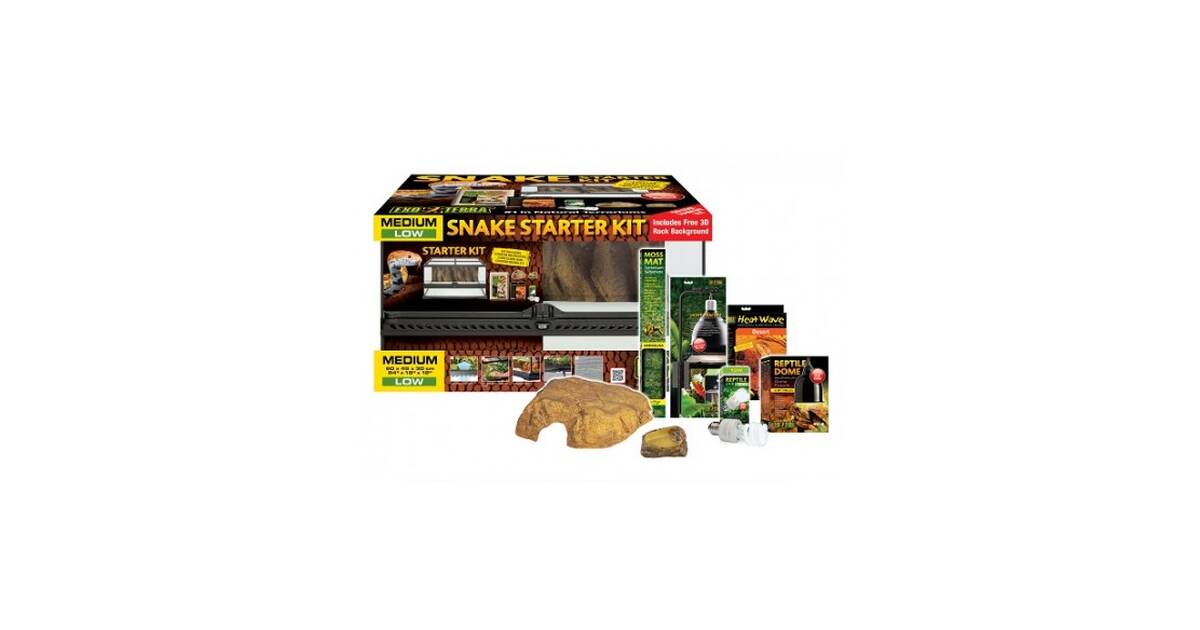 Snake starter kit with tank sale