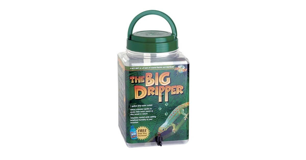 Zoo med big dripper on sale