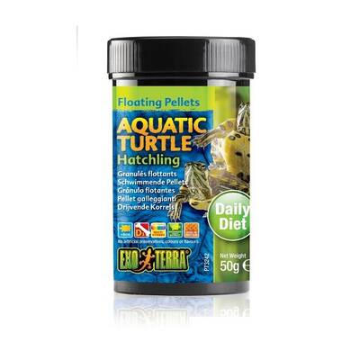 Exo Terra Floating Pellets Hatchling / Aquatic Turtle Food 50 g