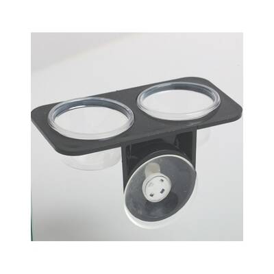 Feed Holder Double With Suction Knob