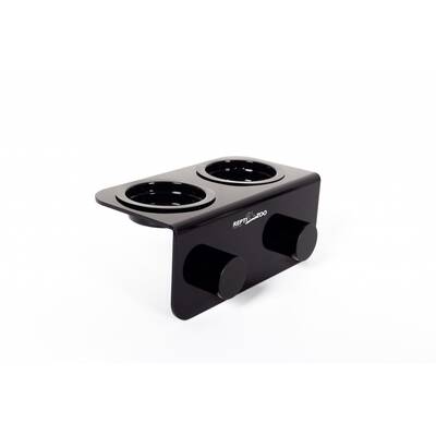 Repti Zoo Magnetic Feed Holder Black