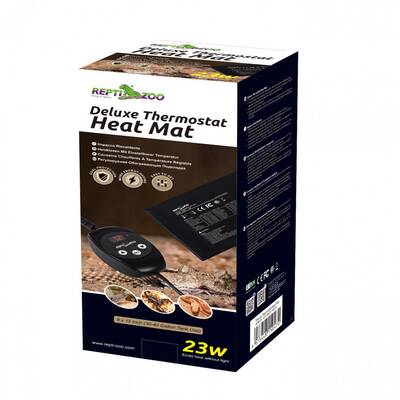 ReptiZoo Deluxe Heat Mat With Thermostat 23 Watt (20 x 30 cm)