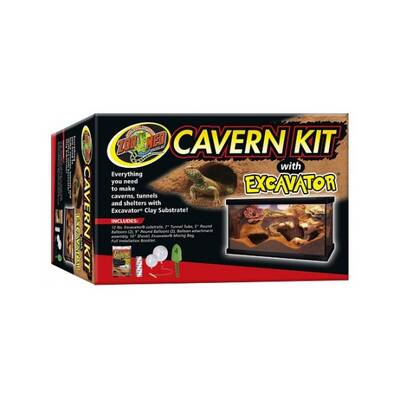 Zoo Med Cavern Kit With Excavator