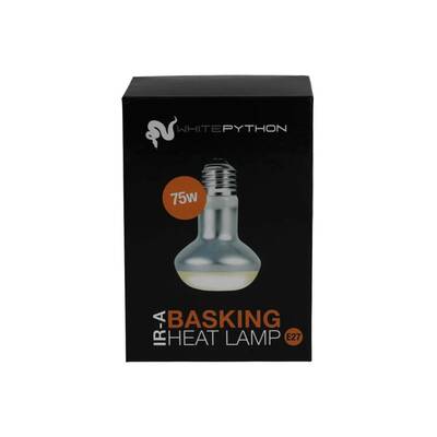 White Python IR-A Basking Lamp 75w