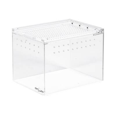 ReptiZoo Plexiglass Terrarium 15x15x25 cm White