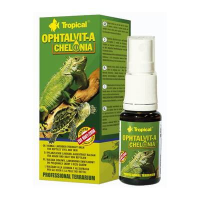 Tropical Ophtalvit-A Chelonia Bottle 15ml