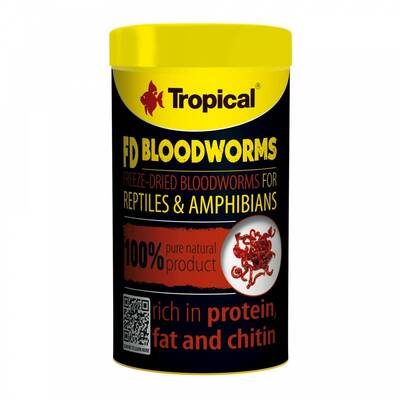 Tropical FD Bloodworms Tin 250ml