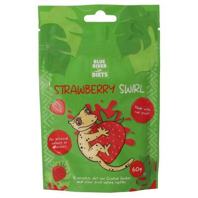 Blue River Strawberry Swirl Gecko Diet 60gr