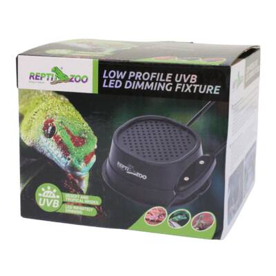ReptiZoo LED UVB Dimmable (low) Terrarium Lamp 6 Watt (10x10x4 cm)