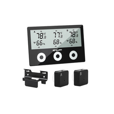 Reptizoo Wireless 3-Channel Thermo Hygrometer