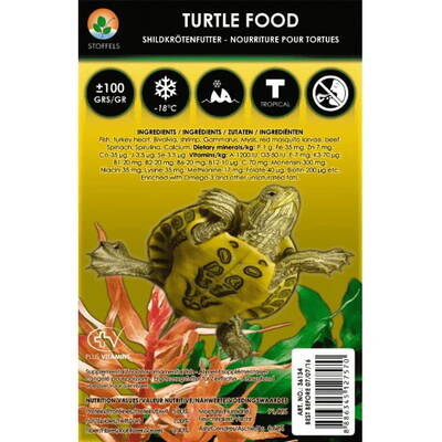 Stoffels Frozen Turtle Food 100gr