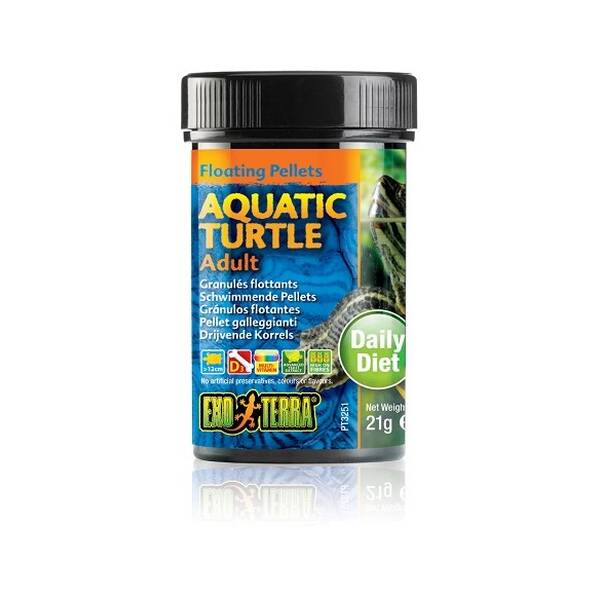 Exo Terra Floating Pellets - Aquatic Turtle Adult 21 g