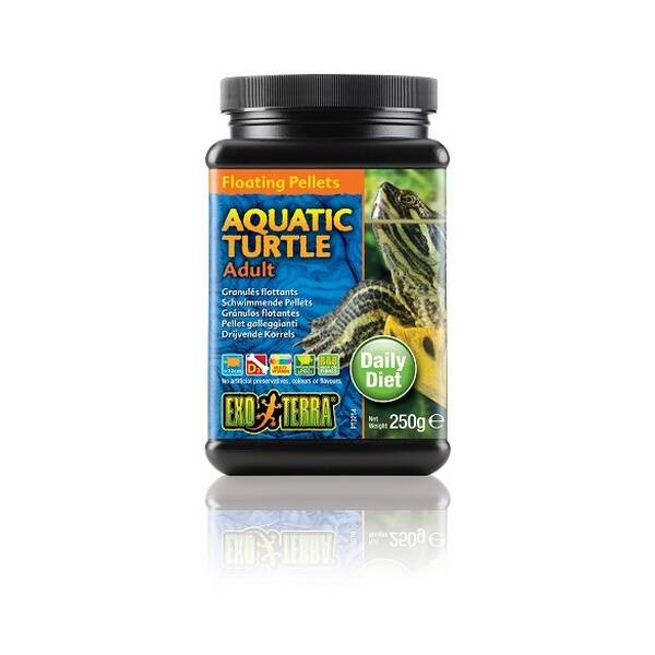 Exo Terra Floating Pellets - Aquatic Turtle Adult 250 g