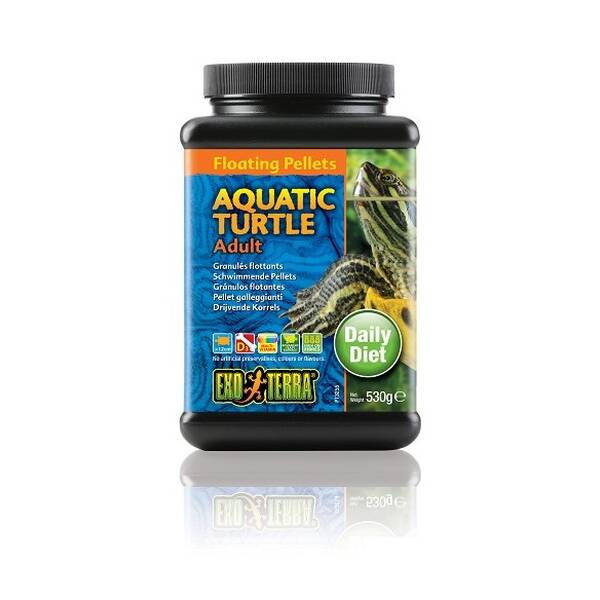 Exo Terra Floating Pellets - Aquatic Turtle Adult 530 g