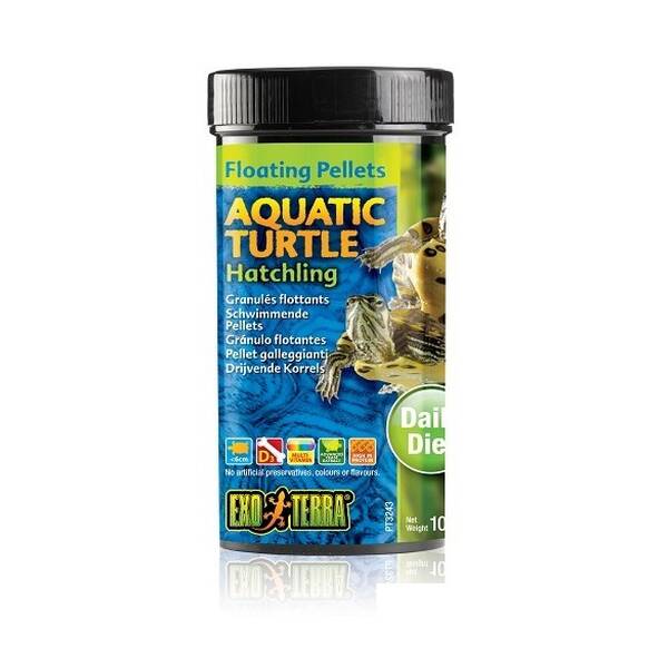 Exo Terra Floating Pellets Hatchling / Aquatic Turtle Food 105 g