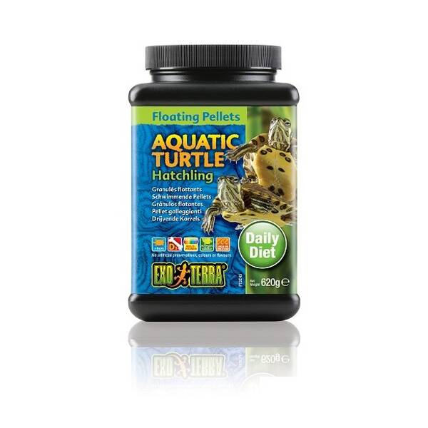Exo Terra Floating Pellets Hatchling / Aquatic Turtle Food 620 g