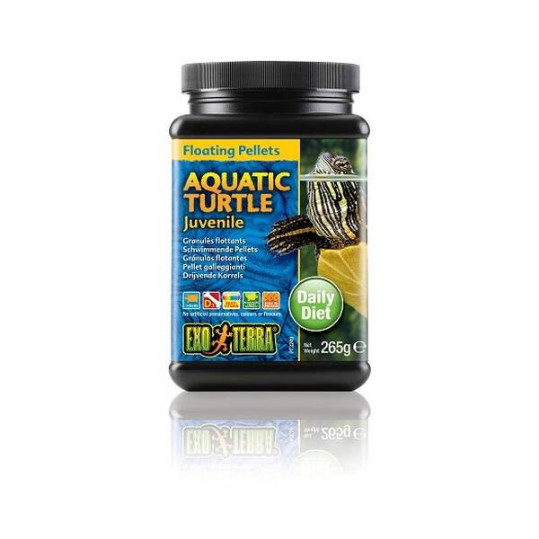 Exo Terra Floating Pellets Juvenile / Aquatic Turtle Food 265 g