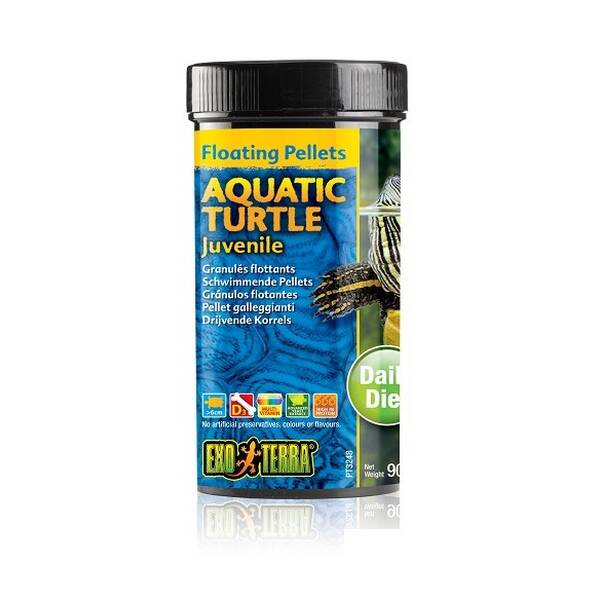 Exo Terra Floating Pellets Juvenile / Aquatic Turtle Food 90 g