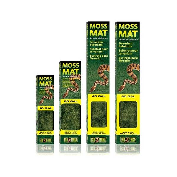 Exo Terra Moss Mat Small 45 x 45 cm Exo Terra Moss Mat Small 45 x 45 cm