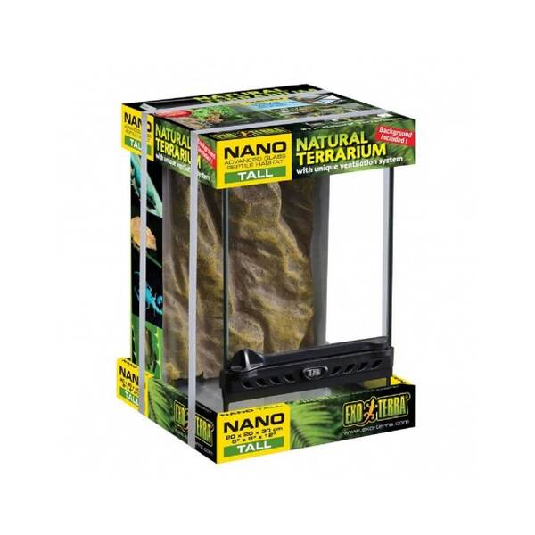 Exo Terra Natural Terrarium Nano/Tall 20x20x30 cm Exo Terra Natural Terrarium Nano/Tall 20x20x30 cm