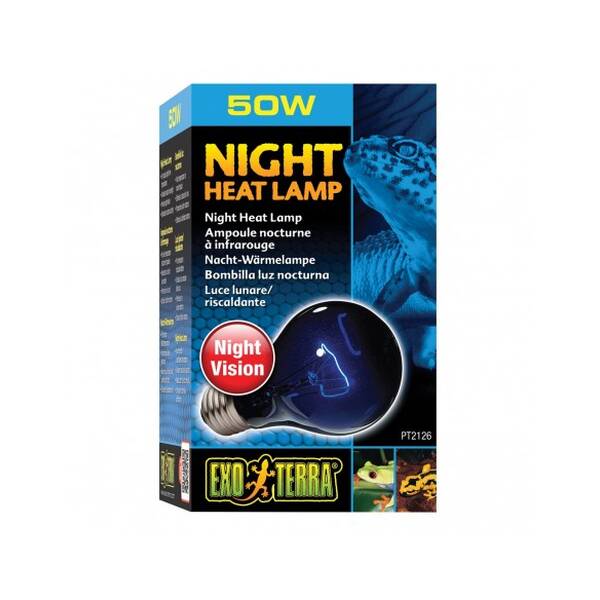 Exo Terra Night Heat Lamp 50W Exo Terra Night Heat Lamp 50W