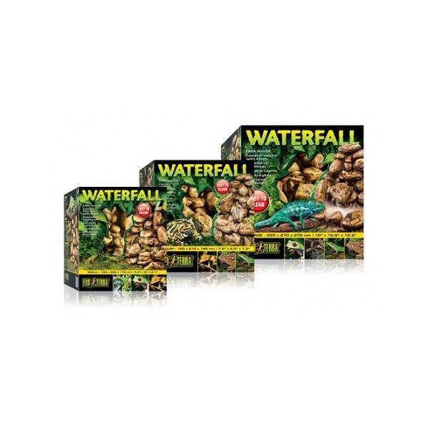 Exo Terra Pebble Waterfall Medium - (190x215x185mm). Exo Terra Pebble Waterfall Medium - (190x215x185mm).