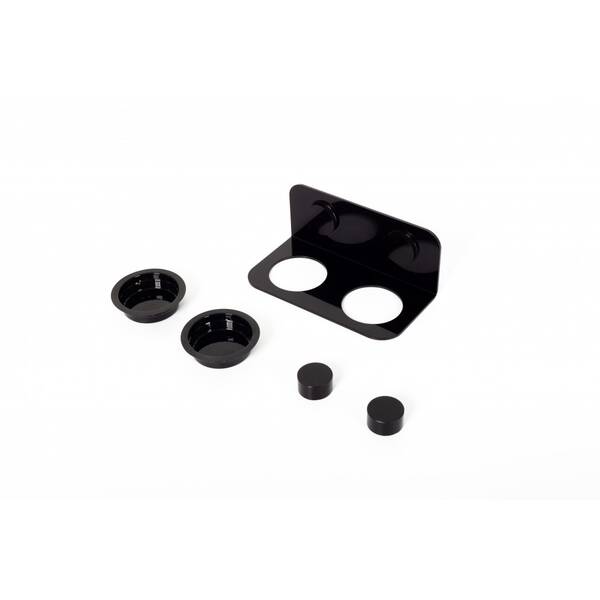 Repti Zoo Magnetic Feed Holder Black