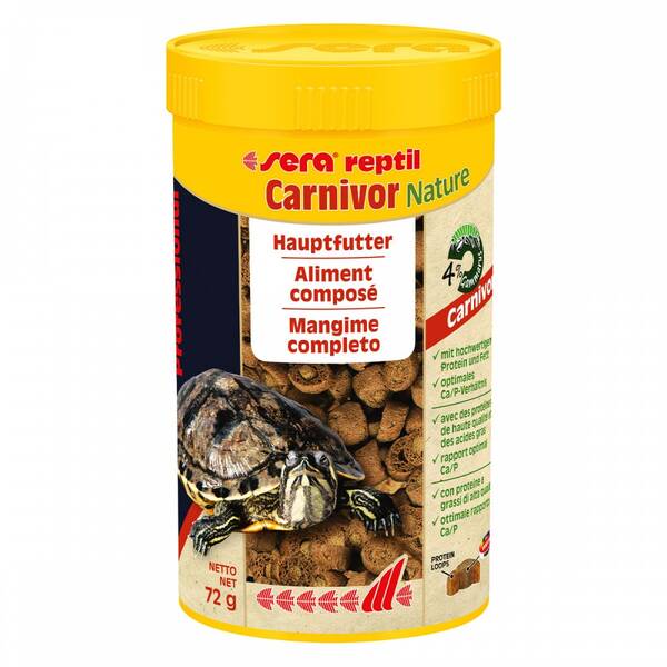 Sera Reptil Carnivor Nature 250ml