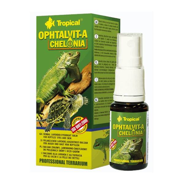 Tropical Ophtalvit-A Chelonia Bottle 15ml