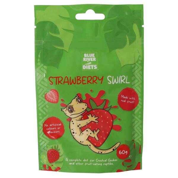 Blue River Strawberry Swirl Gecko Diet 60gr