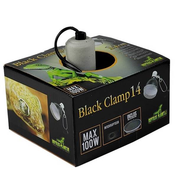 Reptiles Planet Black Clamp 14